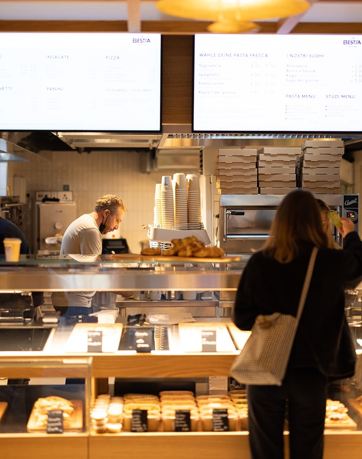 Rockserivce Group Delivery und Take away La Bestia Stazione